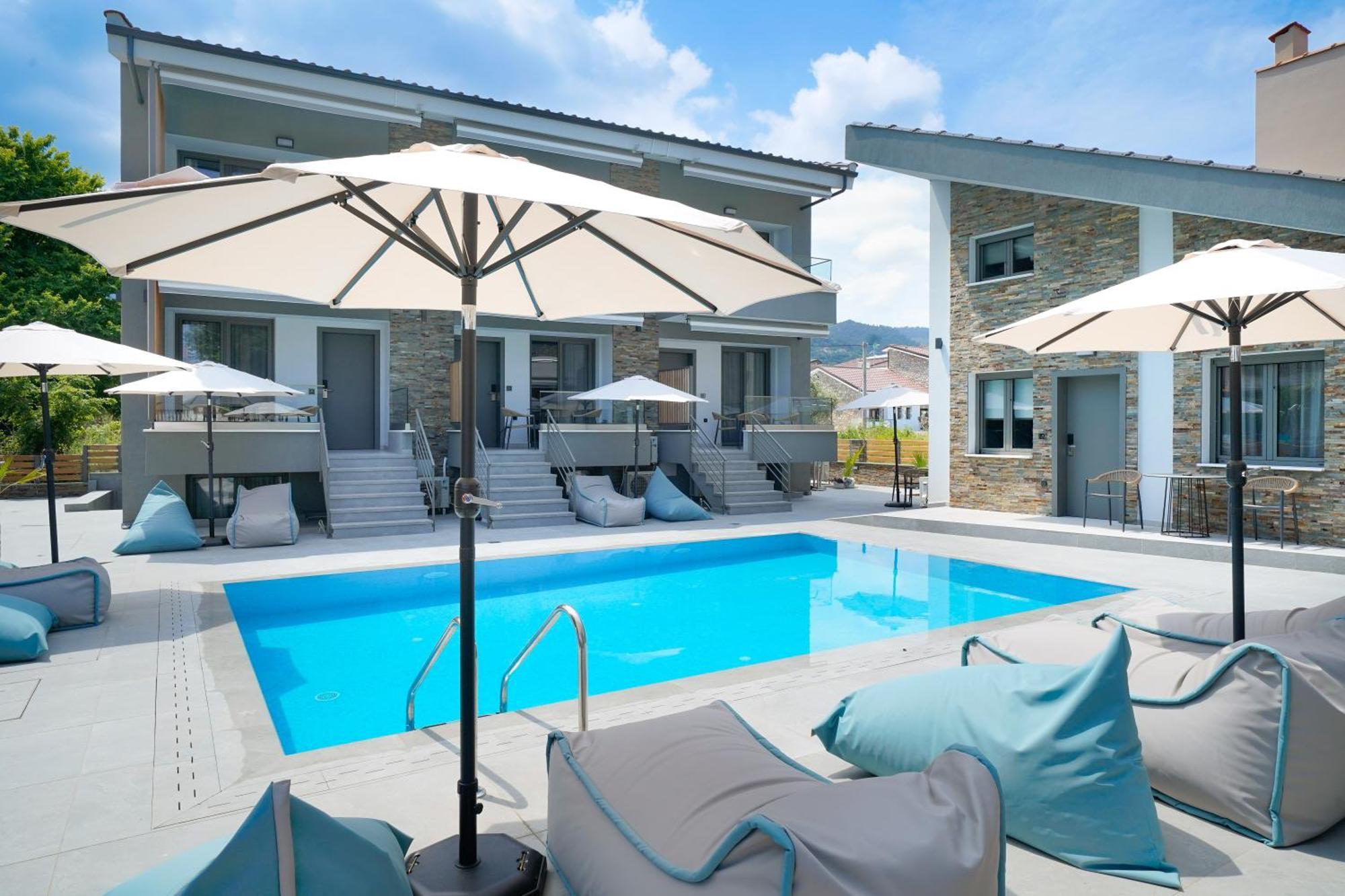 Aerino Luxury Villas Chrysi Ammoudia Buitenkant foto