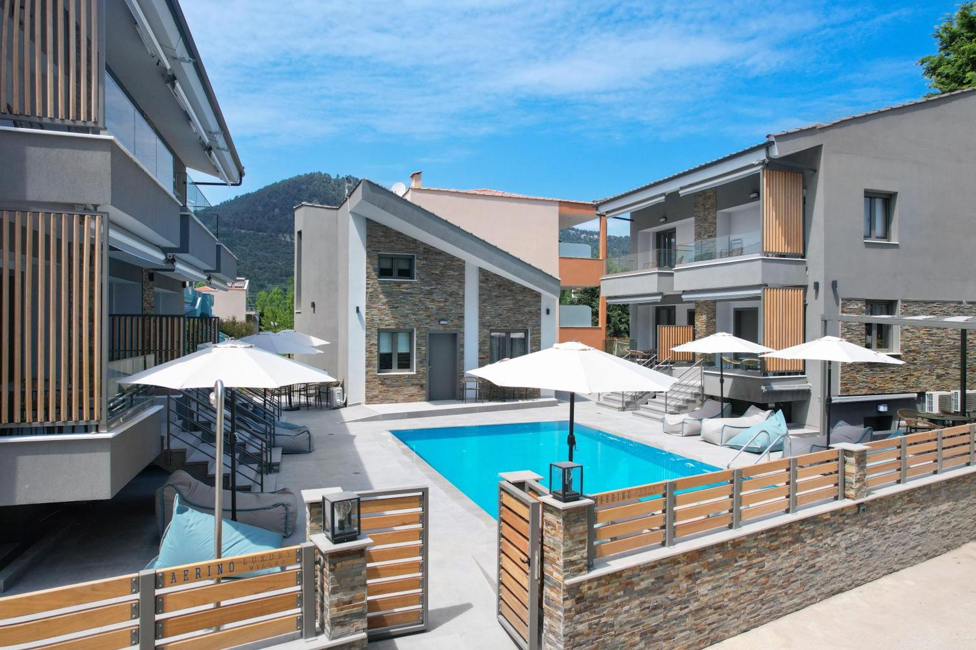 Aerino Luxury Villas Chrysi Ammoudia Buitenkant foto