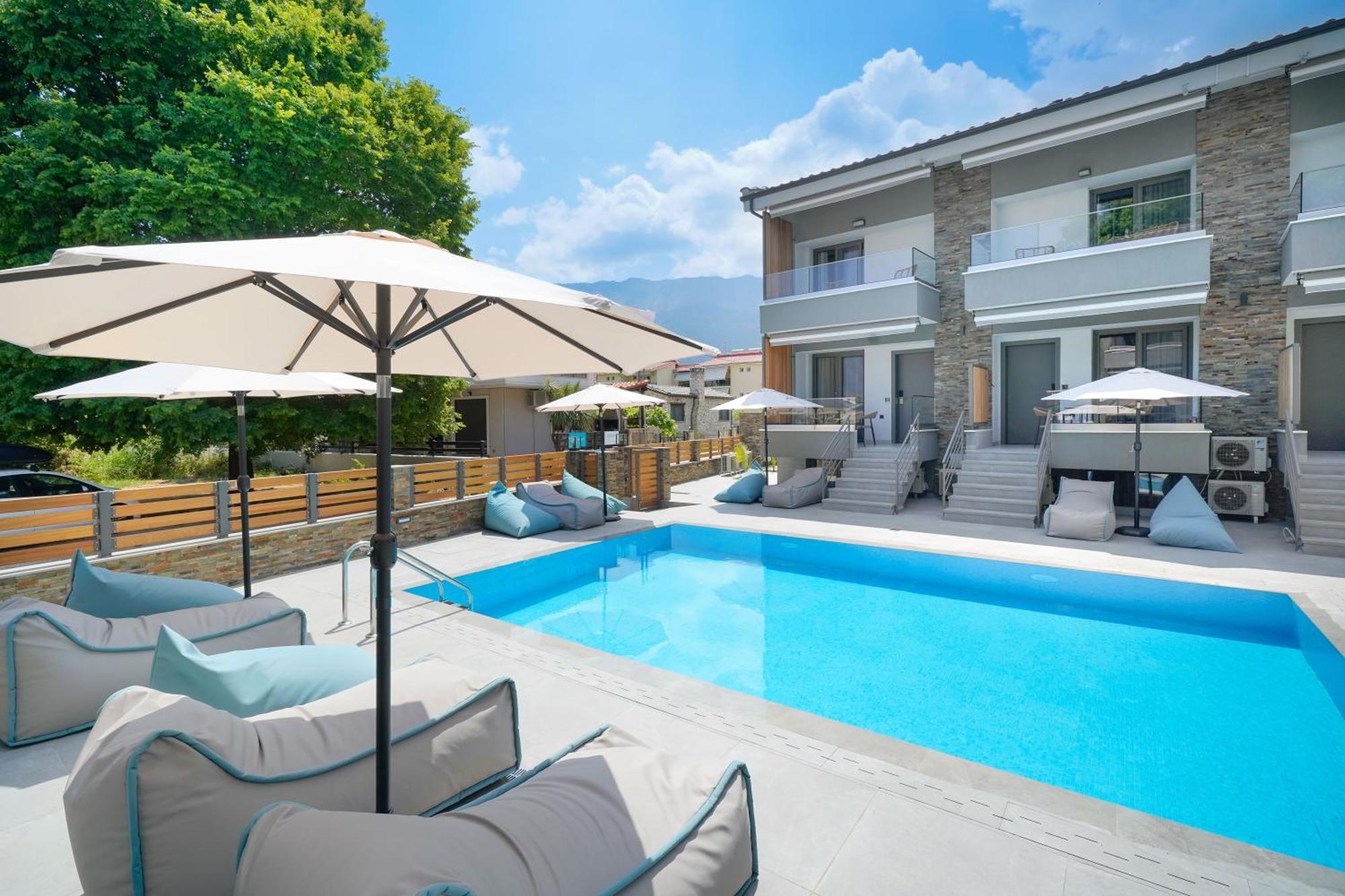 Aerino Luxury Villas Chrysi Ammoudia Buitenkant foto