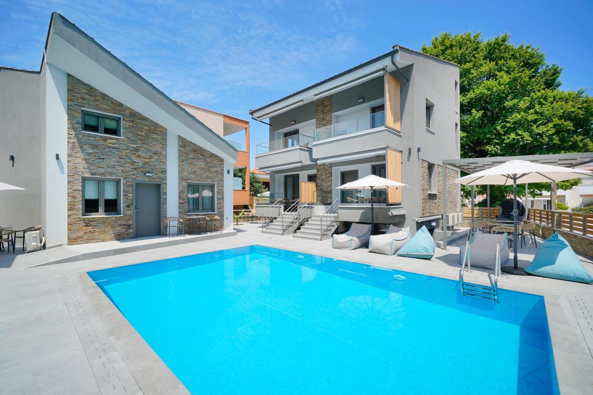 Aerino Luxury Villas Chrysi Ammoudia Buitenkant foto