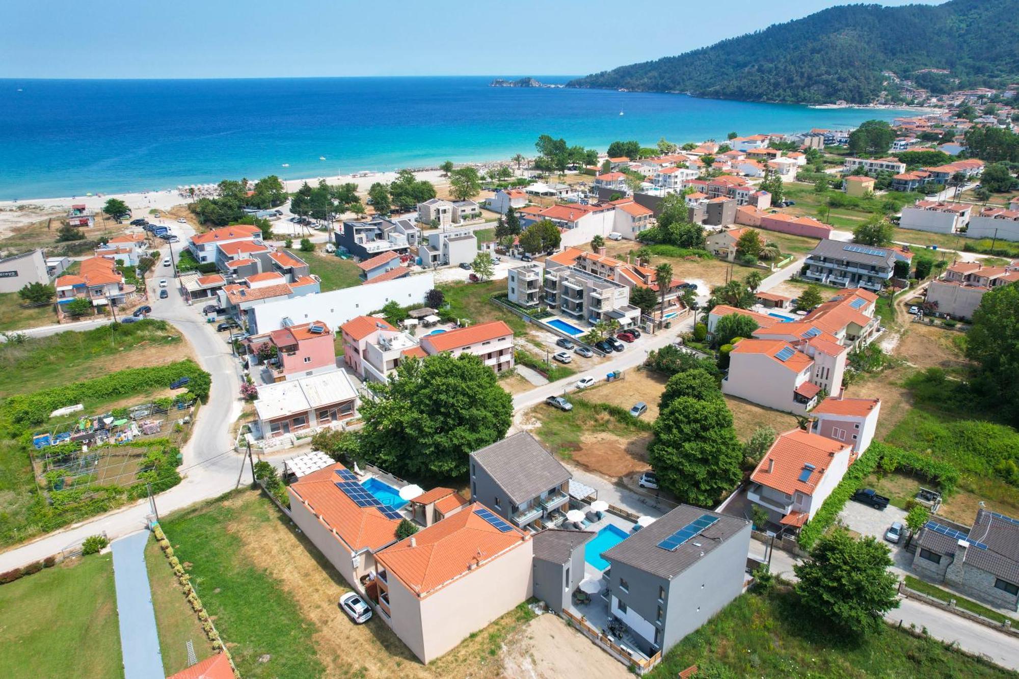 Aerino Luxury Villas Chrysi Ammoudia Buitenkant foto