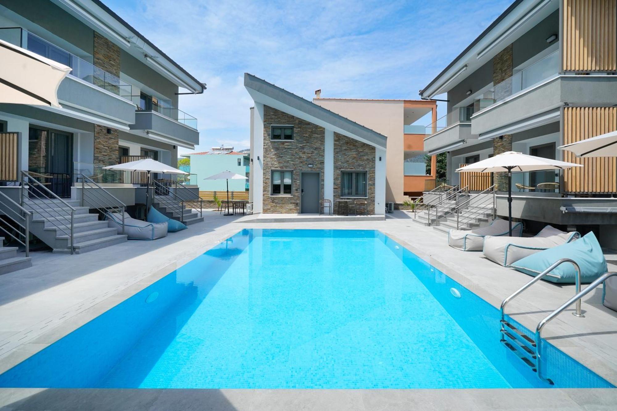 Aerino Luxury Villas Chrysi Ammoudia Buitenkant foto